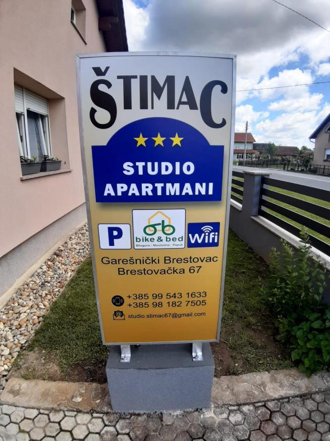 Studio Apartmani "Stimac" Garesnica Exteriör bild